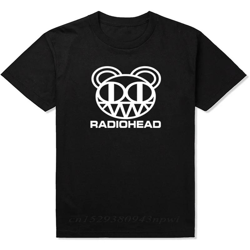 Radiohead T Shirt Men Vintage Classic Tees North America Tour Rock Boy Women's Tshirt Camisetas Hombre Hip Hop Street Casual Top