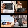 KEYSION Вращающийся на 360° магнитный чехол-подставка для MagSafe для iPhone 17 17 Air Матовый прозрачный противоударный чехол на заднюю панель телефона