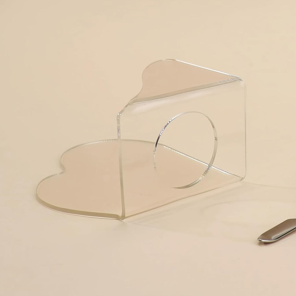 Ручная доска для смешивания макияжа, ручная доска для макияжа, маникюрная прозрачная доска для макияжа для смешивания основы