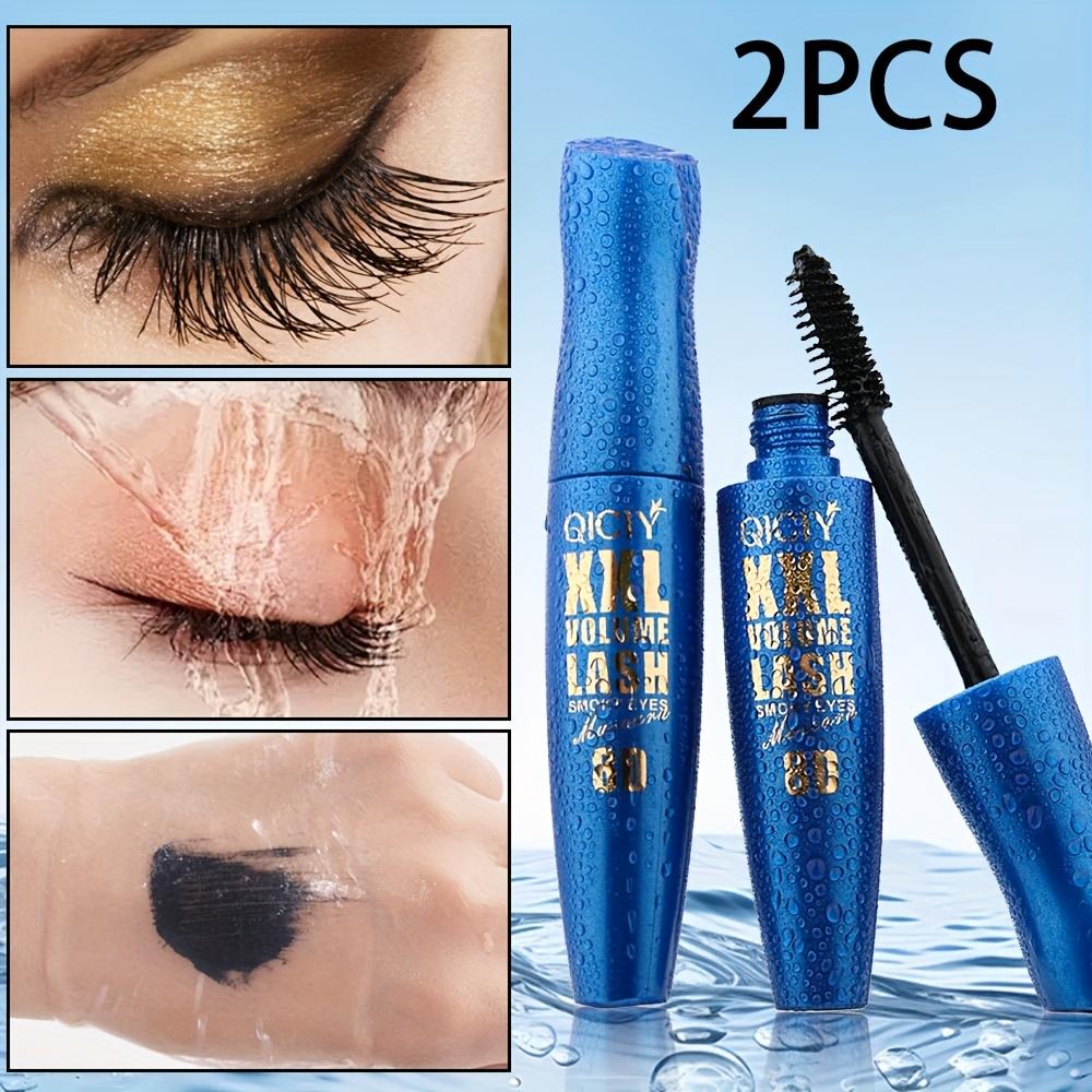 8D Тушь Стойкая Водостойкая Черная Подкручивающая Тушь, Быстросохнущая, Придающая Объем и Разглаживающая, Без Комочков, Не Размазывающаяся, Черная Подводка для Глаз Подарок для Женщин