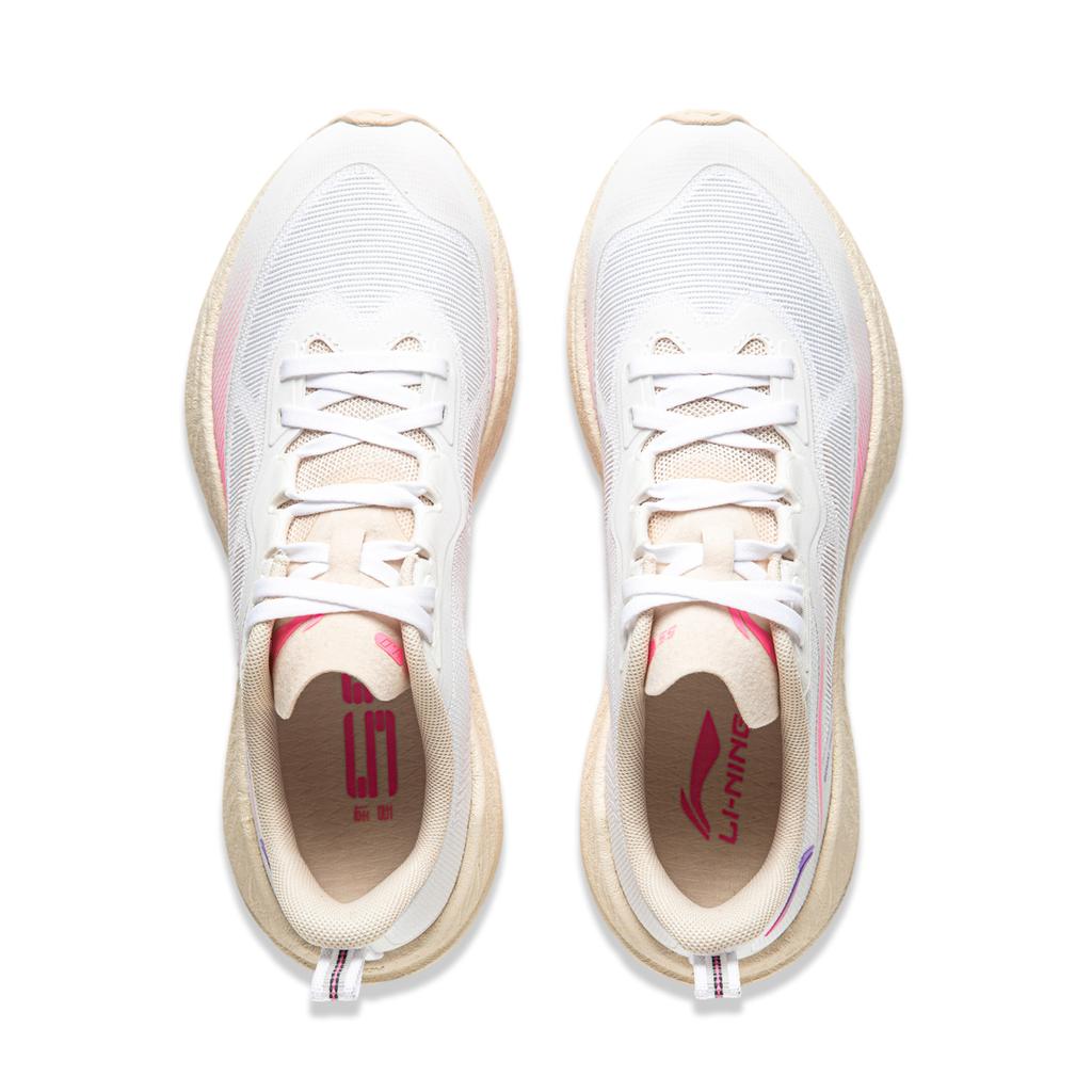 Li Ning WuShi 5S 4.0 Беговые кроссовки женские низкие стандартные белые ARSU008-1