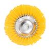 25mm Nylon Wheel Brush Trimmer High Hardness Nylon Manganese Steel Wire Trimmer Head for Courtyard Garden