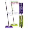 Missclean (with 1 Purple Spare Cloth) Floor Mop Surface Cleaning Microfiber Mop With Pegs