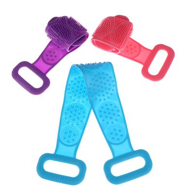 Волшебные силиконовые щетки банные полотенца для растирание спины грязевой пилинг массаж тела душ