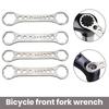 Плечевой ключ для передней вилки велосипеда, высокопрочный противоскользящий инструмент для ремонта передней вилки велосипеда, инструмент для снятия передней вилки для SUNTOUR