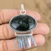 Oval Natural Kambaba Jasper Sister Boho Birthday Unique New Pendant 925 Silver