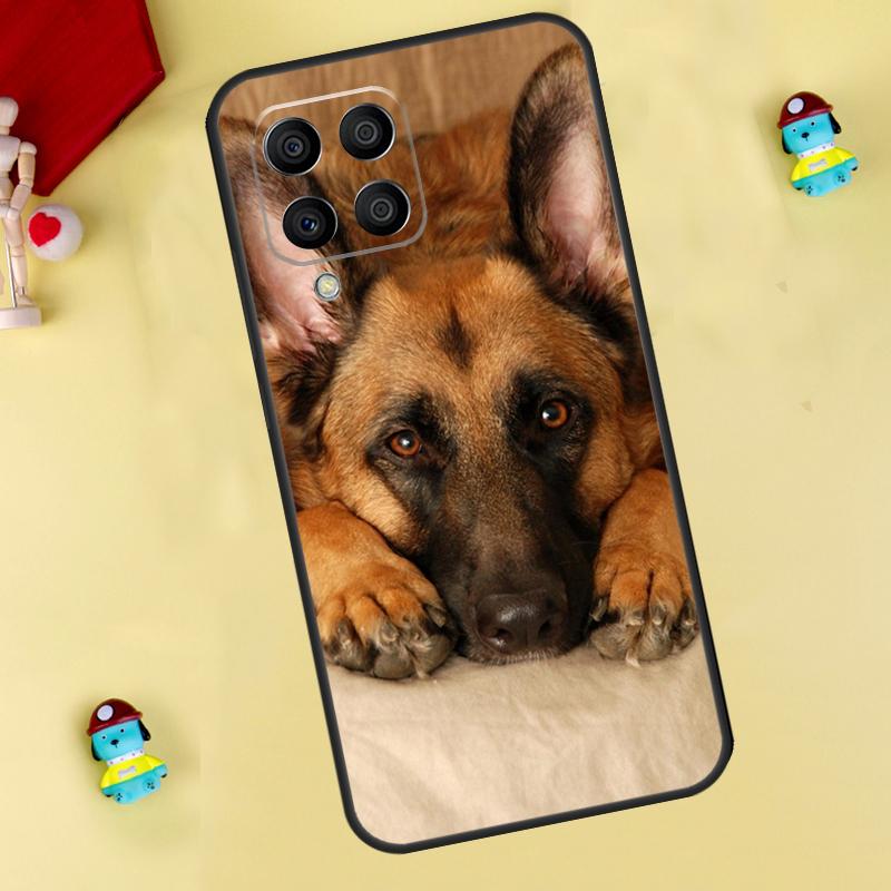 German Shepherd Dog Case For Samsung Galaxy M13 M33 M53 M14 M12 M15 M06 M16 M36 M56 M31 M32 M52 M35 M55 M34 M54