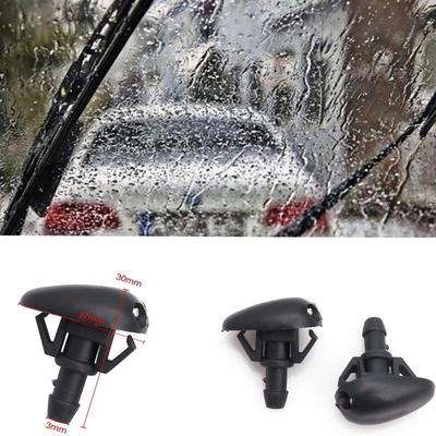 2 шт. форсунка для омывателя лобового стекла автомобиля с двойными отверстиями для Nissan