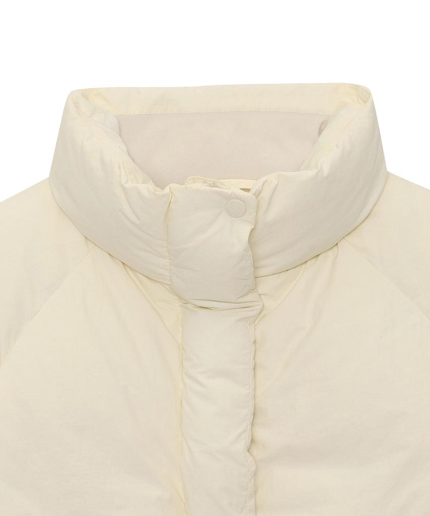 SUPERDRY W Down Puffer Jacket Buttercream