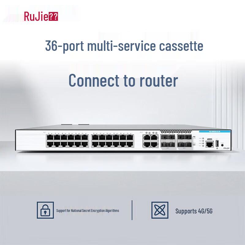 Ruijie RG-RSR20-XA-36 36-Port Multi-Service Access Router (CN version)