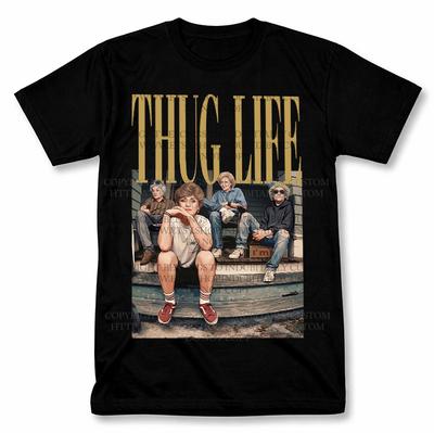 Золотые Девочки Thug Life Графическая Футболка Винтажная 80-е ТВ Ситком Футболка для Фаната