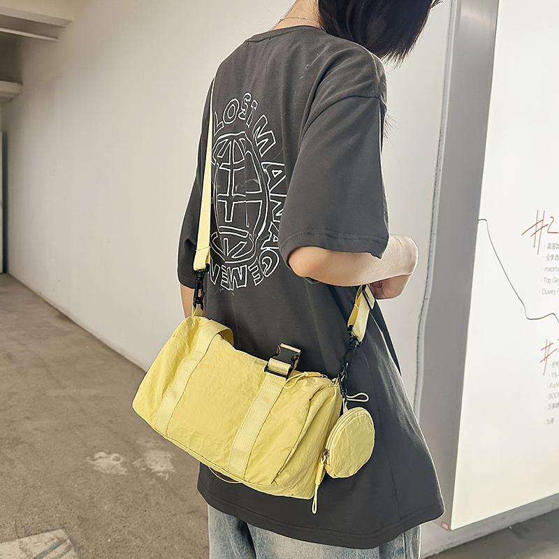 Легкая женская спортивная сумка кроссбоди, мужская наплечная сумка