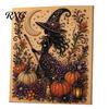 Quirky Halloween Art Projects Ghost Faux Pearl DIY Kit, Spooky 3D Bead Festive Kit Painting Crafts, Gothic Wall for Adults Beginners Creative