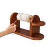 Wooden Yarn Holder Knitting Crochet Stable Yarn Spinner Smooth Rotation Wood Yarn Ball Dispenser Easy Installation Sewing Accessory Holder