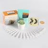Набор для восковой депиляции носа 50 г твердого воска 20 аппликаторов 8 защитных накладок для усов 10