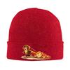 Baby Punch Monkey Lonely Punch Monkey Bonnet Hats  Beanie Hats Autumn Graphic Skullies Beanies Street Female Male Elastic Cap
