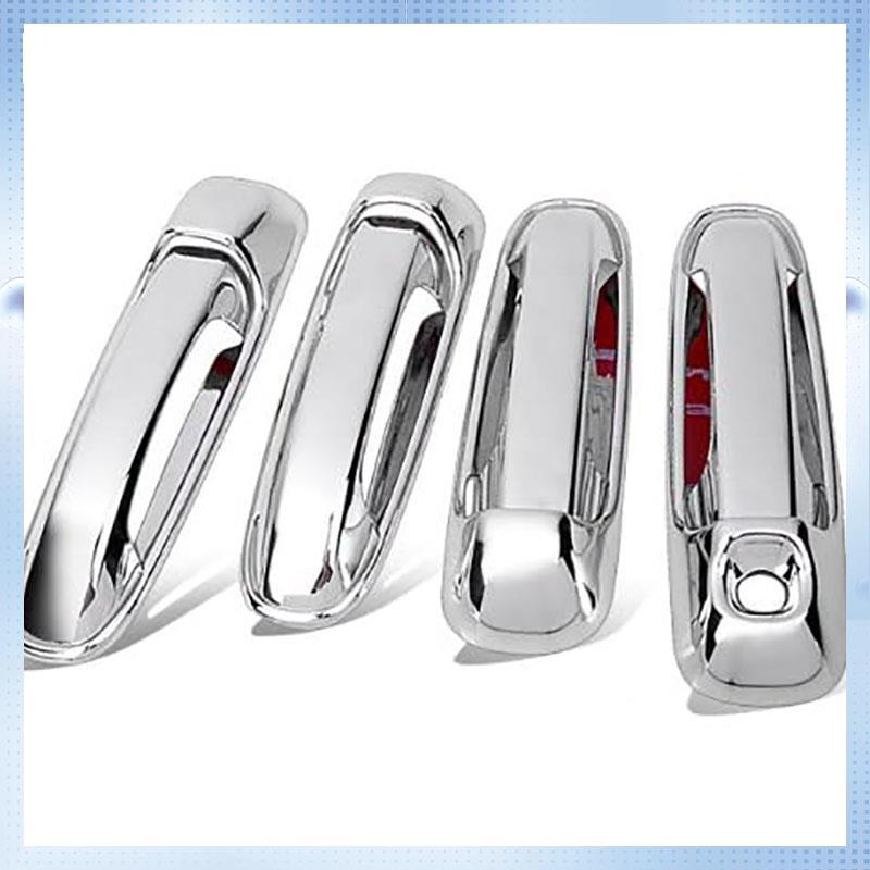 A51K-8Pcs/Set ABS Chrome 4 Door Outside Handle Cover Trims For 2002-2008 Dodge Ram 1500 2500 3500 Car Styling