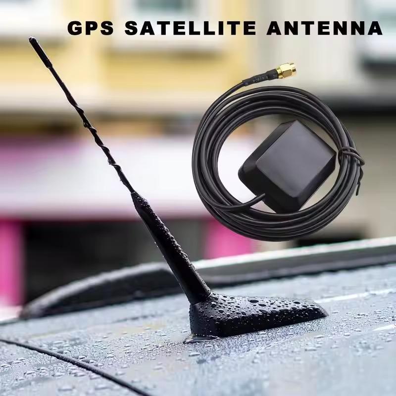 Автомобильный DVDНавигация GPS Спутниковая антенна Двухчастотный Активный Универсальный Усилитель SMA GPS МышьКорпус Навигационная антенна