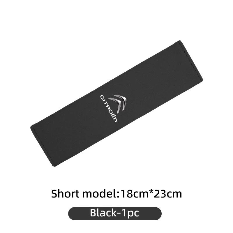 Car Seat Belt Suede Soft Shoulder Strap Cover Protection Padding For Citroen C4 C3 C5 C1 C2 C6 C4L DS3 DS4 Berlingo Picasso