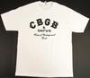 Футболка CBGB OMFUG Панк-рок CBs Подпольная футболка Белая новая унисекс футболка для взрослых мужчин