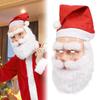 Christmas Gifts for Adults, Children, Toys, Santa Claus, Snowman Masks, Christmas Decorative Glass