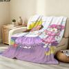 Kleine Prinzessin Print Flannel Blanket, High quality Comfortable for All Seasons, Home Decor, Warmth and Comfort, Perfect for Christmas Gifts