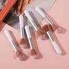 1Pcs Round Handle Multifunctional Makeup Brushes Girl  Professional Powder Foundation Blush Brush Cosmetic Accessories