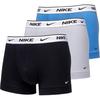 Nike Мужское нижнее белье Боксеры с принтом букв и логотипом, эластичные, 3 шт. KE1008-F8G