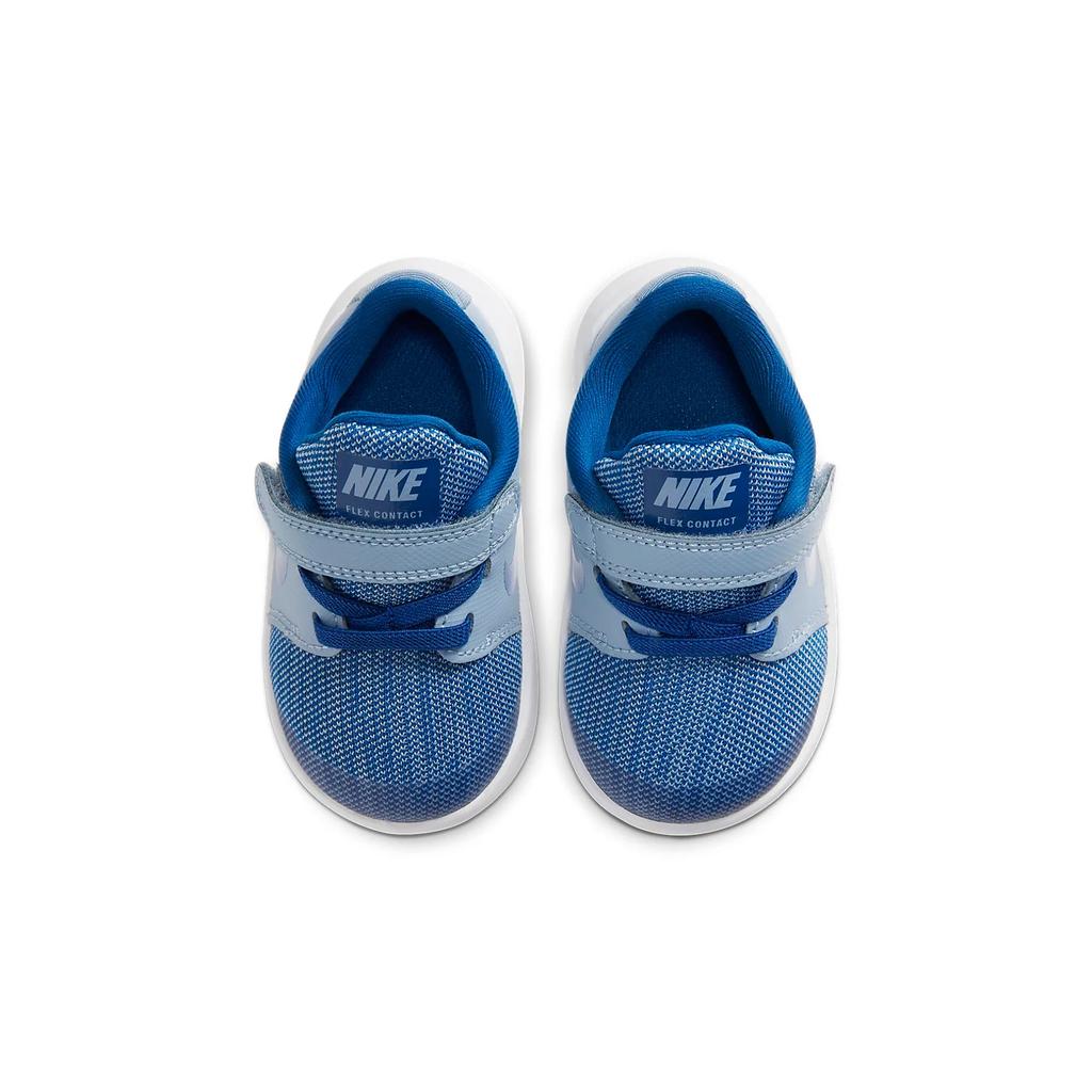 Nike Кроссовки для малышей Flex Contact 2, устойчивые к истиранию, низкие, для младенцев и малышей AH3445-403