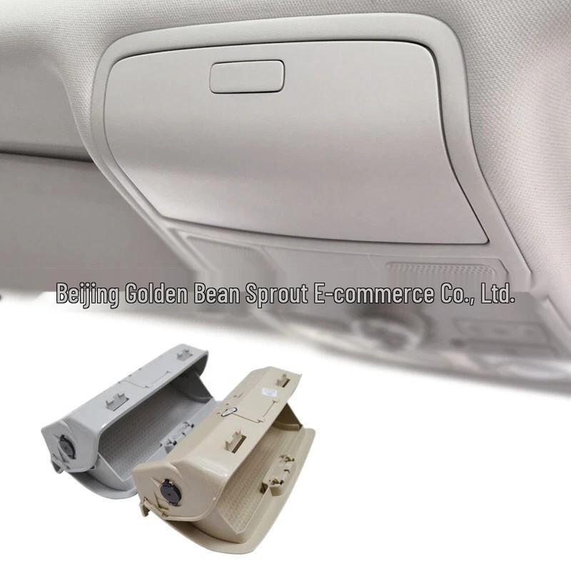 Volkswagen CC Golf 5 Gray Roof Sunglass Holder Storage Box (1KD868837, 1K0868837G)