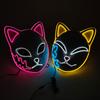 Светодиодная аниме-маска, маска для косплея, маски для косплея, костюм на Хэллоуин
