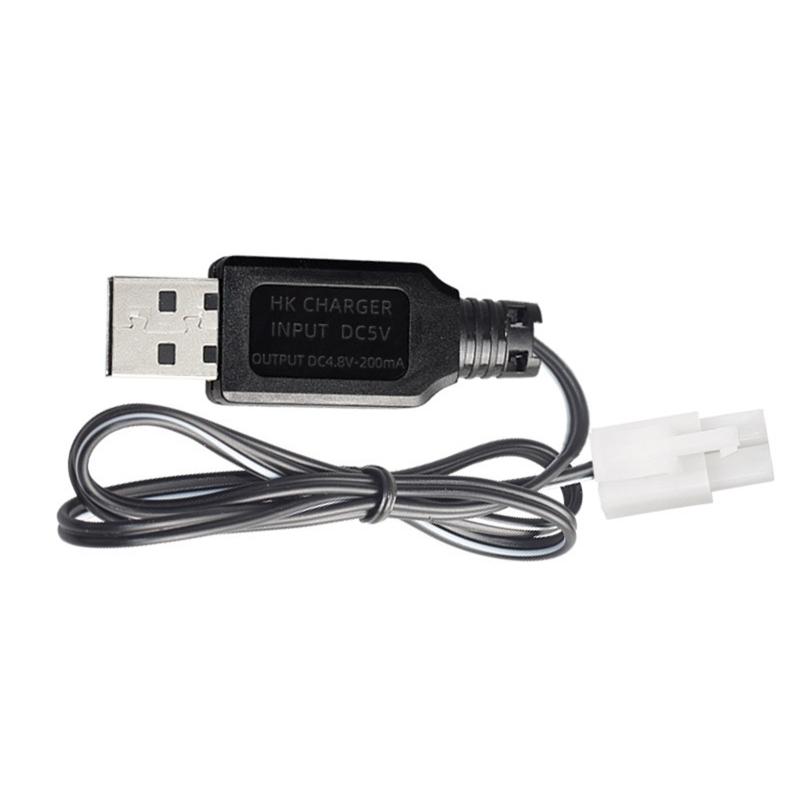 Зарядное устройство USB 4,8 В 200 мА со штекером-разъемом KET-2P для NiMH NiCD аккумуляторов для радиоуправляемых моделей и игрушек