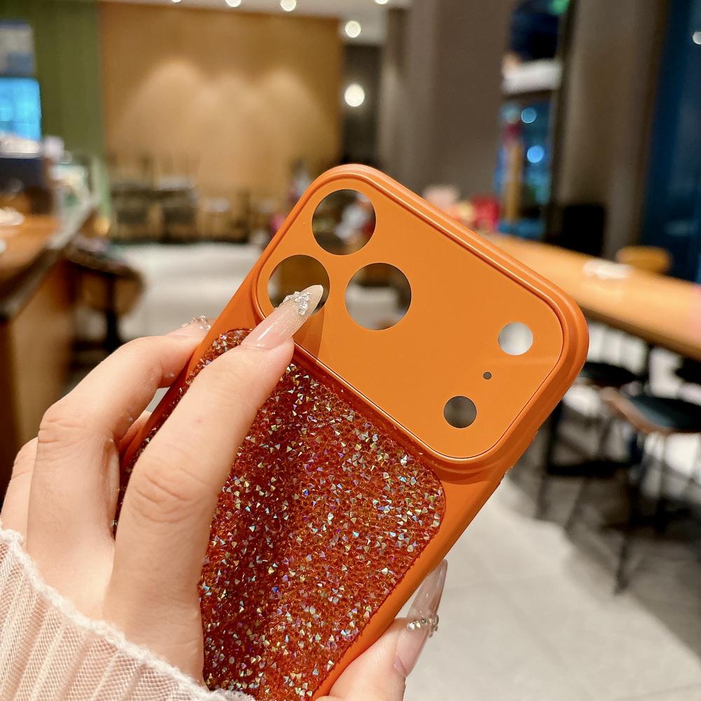 Телефонный чехол с бриллиантами, сверкающие стразы на задней панели для iPhone 17 Pro Max 17 Pro Air 16 Pro 15 + 14 13, Защитная крышка для камеры