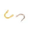 50PCS Hot Durable Sliver/Gold Spinner Easy-Spin Clevises Easy Spin Brass Fishing Lures Accessories