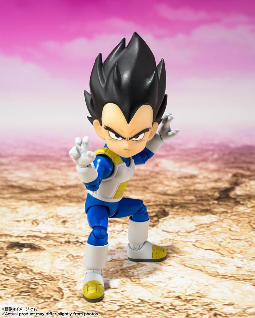 TAMASHII NATIONS Dragon Ball DAIMA Веджета 70 мм ПВХ ABC Окрашенная Подвижная Фигурка S.H.Figuarts (Мини) -DAIMA- Приблизительно. &