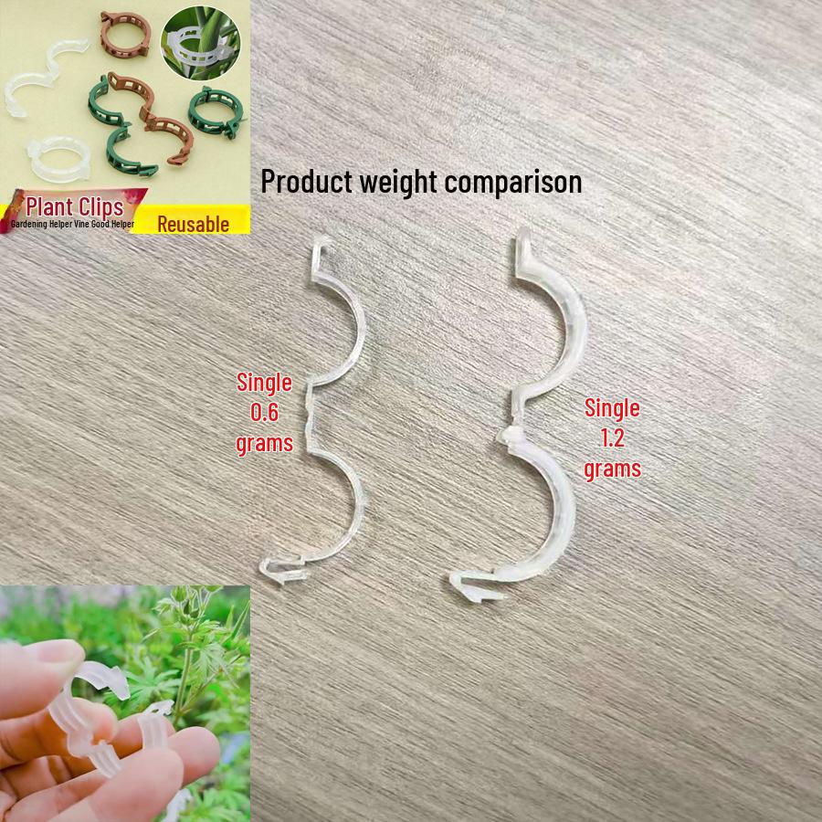 Клипсы для садовых растений: Пластиковые стяжки для вьющихся растений, рассады и крупных томатных растений