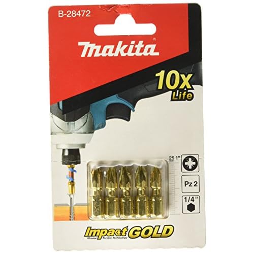 B-28472 Torsion Bit PZ2 25mm 5 Pcs