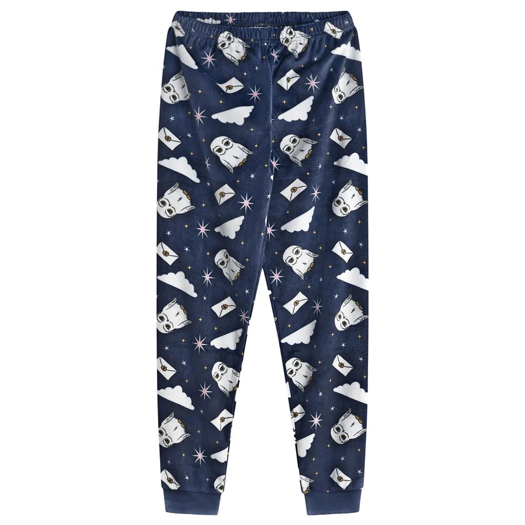 HARRY POTTER Girls Hedwig Long Pajama Set