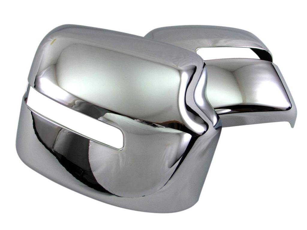 BRIGHTZ Jimny Sierra JB74W Chrome Door Mirror Covers Compatible with and 74 Jimny Sierra [MIR-SID-274] JB, JB74, B74, (Product Code 32653)