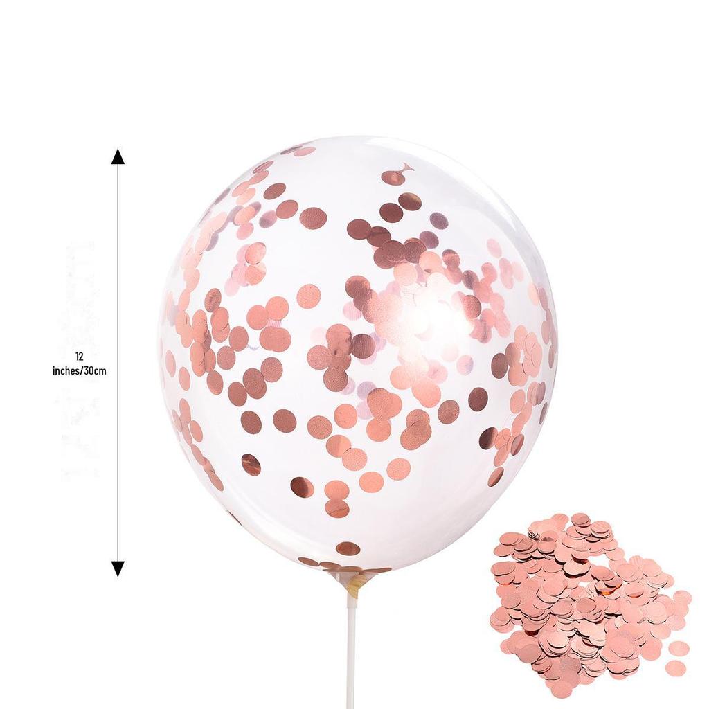 12-дюймовые круглые шары с пайетками для украшения вечеринок и свадеб