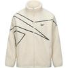 Reebok Comfortable Versatile Long Sleeve Jacket Unisex Jackets Beige 24FRM101UGM1
