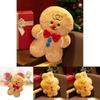 Очаровательная плюшевая игрушка Пряничный человечек Мягкая плюшевая кукла Мультяшный персонаж для девочек