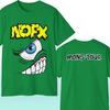Ретро футболка NOFX Mons Tour, двусторонняя, унисекс