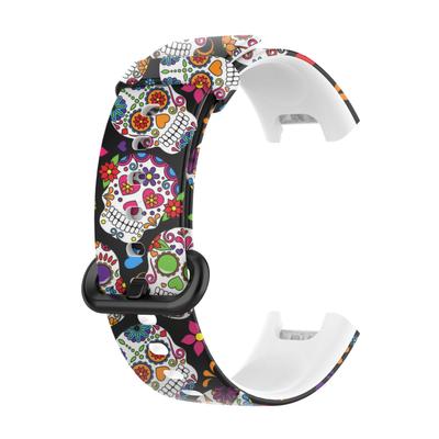 Сменный ремешок с силиконовым ремешком с принтом, совместимый с Xiaomi Mi Watch Lite для Redmi Watch