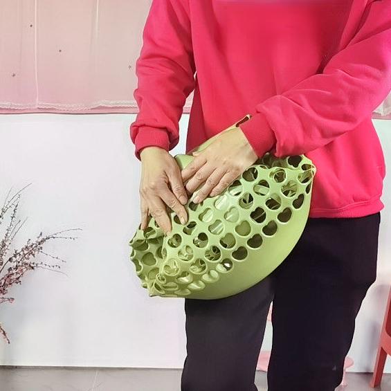 Домашняя большая пластиковая корзина для хранения игрушек, одежды для стирки, прочный контейнер для мелочей