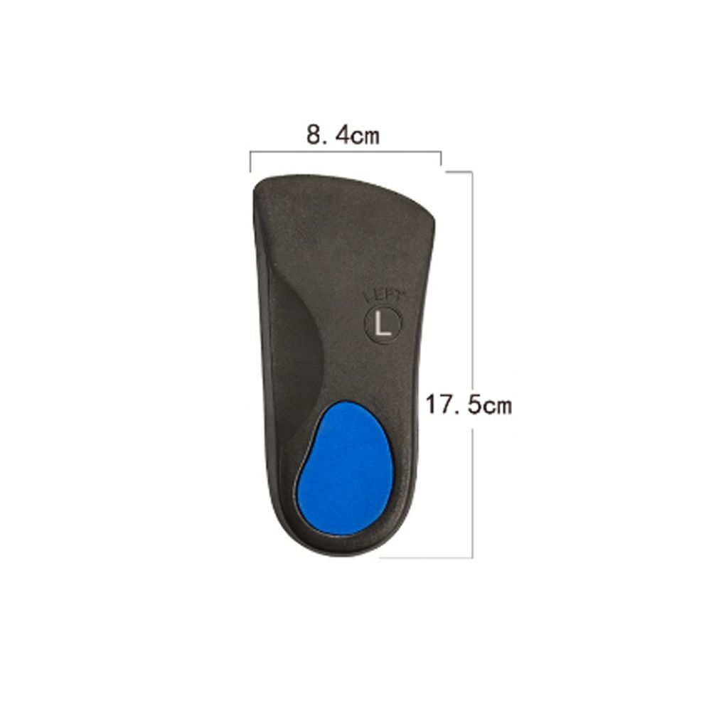 1pair Comfort Fallen Arches Plantar Fasciitis Over Pronation Orthotic Insoles Arch Support 3/4 Insole Shoe Inserts