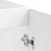 Porto Under Sink Cabinet in Grey Sonoma 80 x 46 x 81.5 cm Particleboard