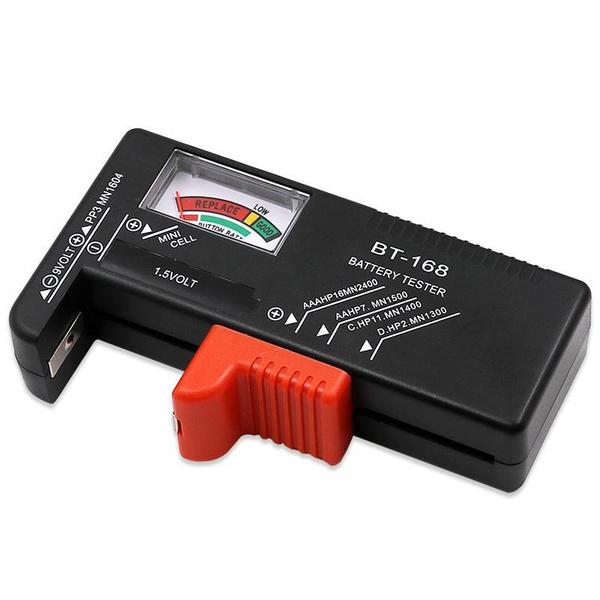1 шт. BT-168 AA/AAA/C/D/9V/1,5 В батареи Универсальный кнопочный элемент батареи Цветной кодированный измеритель Индикатор Вольт Тестер Проверка BT168 Питание