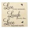 Новый Чехол для подушки Live Laugh Love Quotes Home Decor из хлопка и льна