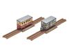 Railway Collection Tetsukore Narrow Gauge 80 Nekoya Line Ji7 Old Paint/J5 Brown Paint Diorama Supplies